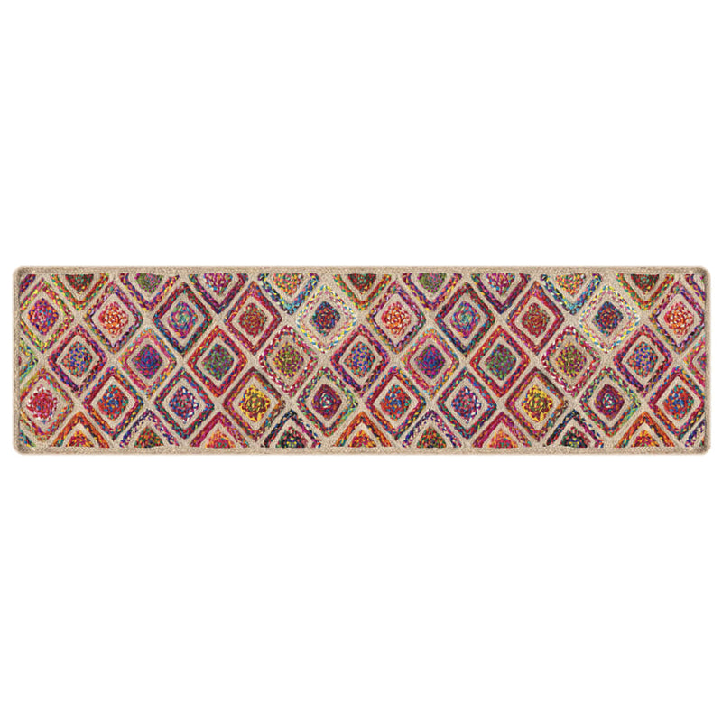 Covor lavabil, multicolor, 80x300 cm