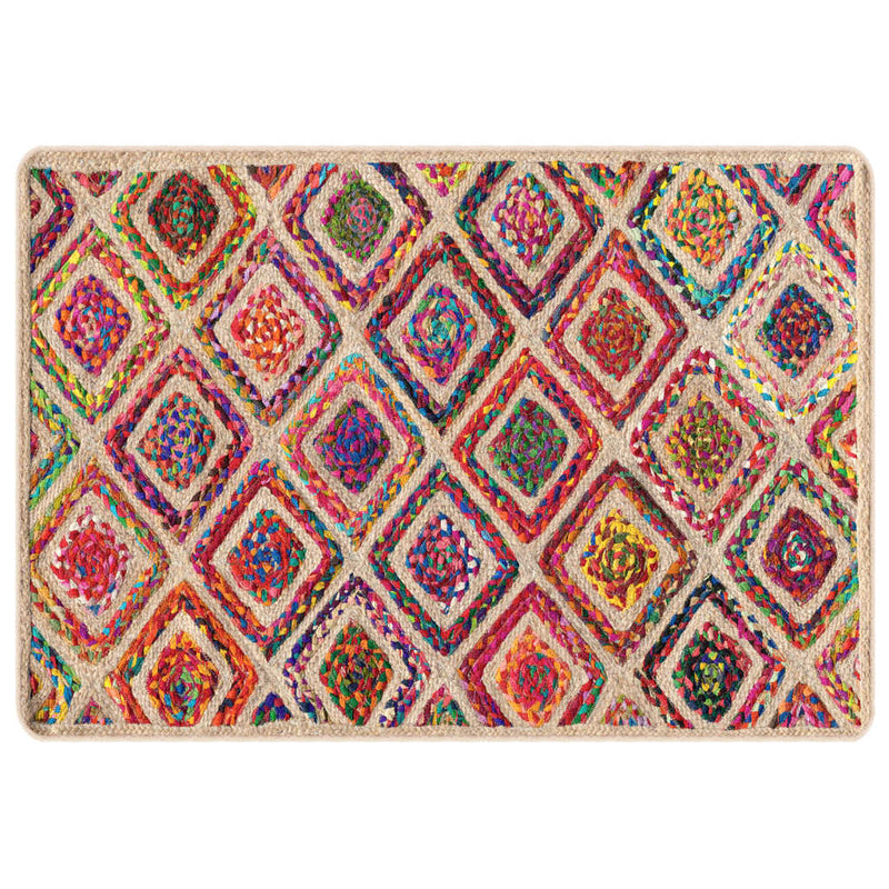 Covor lavabil, multicolor, 120x180 cm