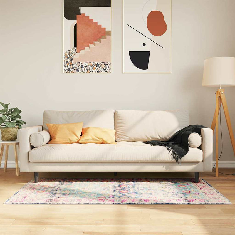 Covor lavabil, multicolor, 80x150 cm