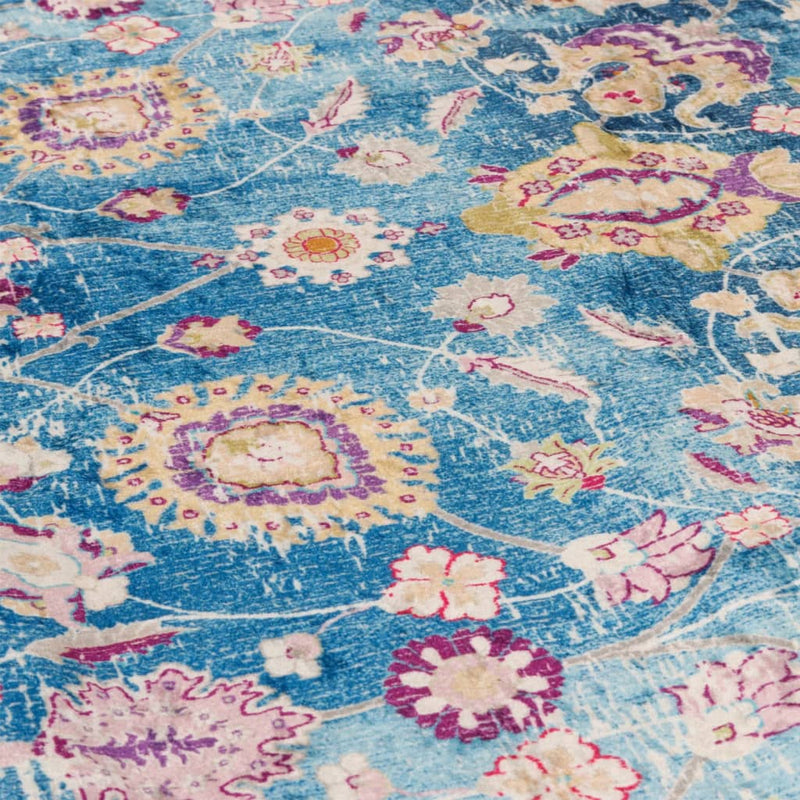 Covor lavabil, multicolor, 80x300 cm