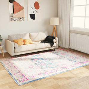 Covor lavabil, multicolor, 160x230 cm