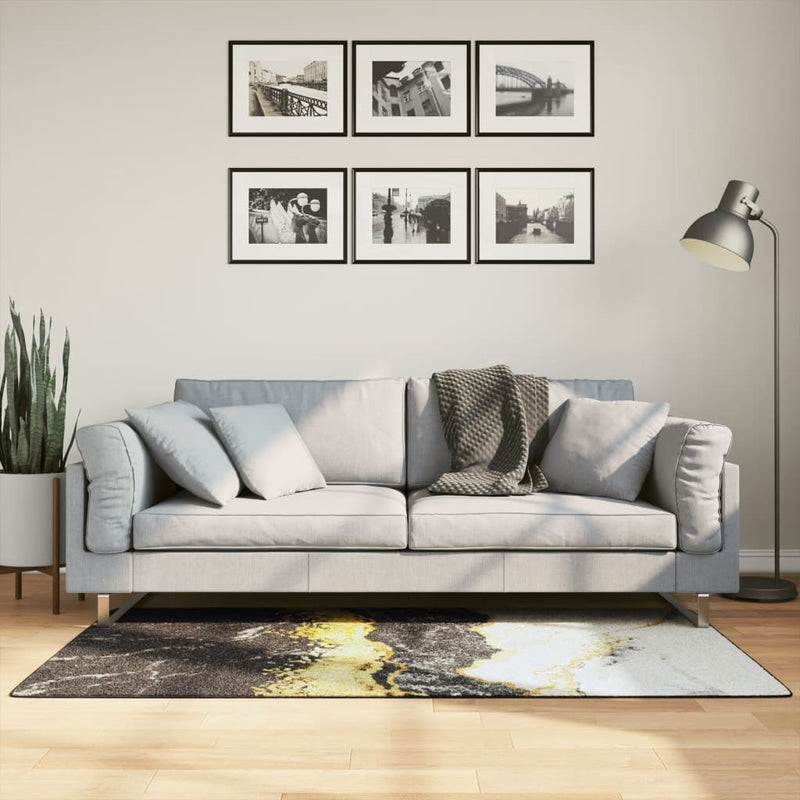 Covor lavabil, multicolor, 80x150 cm