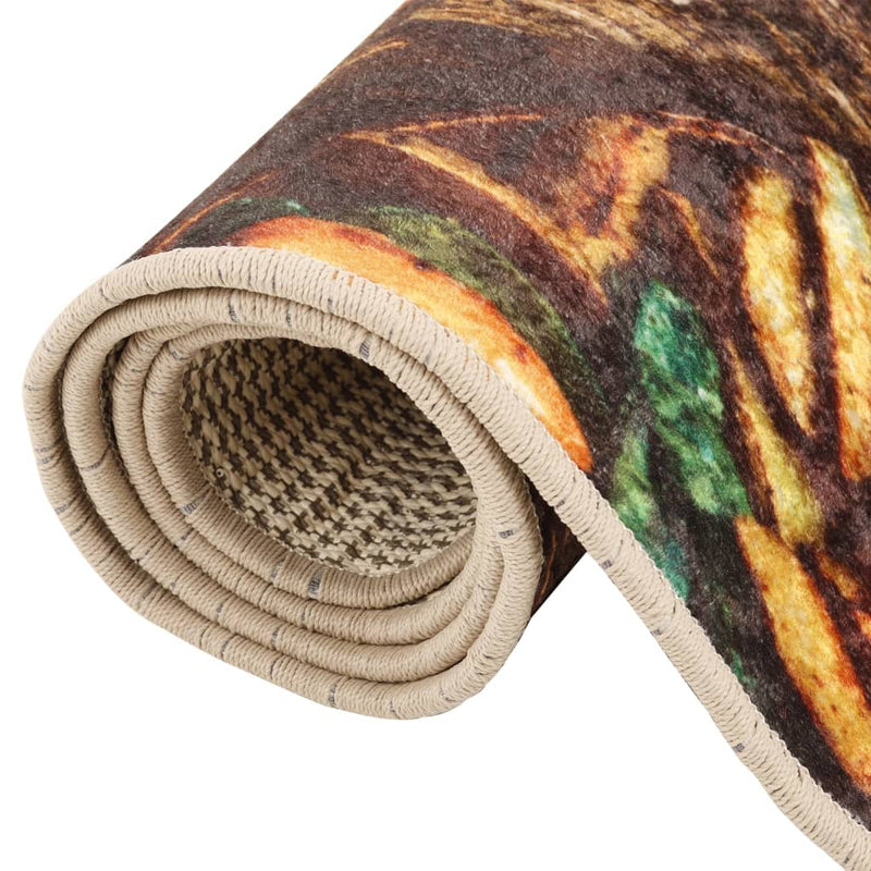 Covor bucătărie, multicolor, 60x180 cm, lavabil