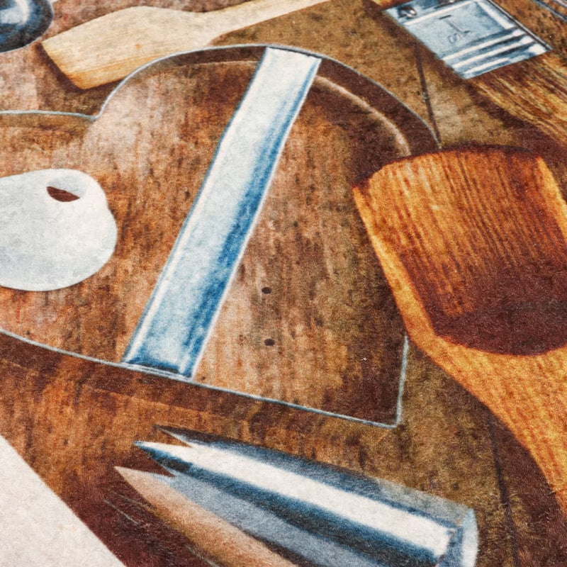 Covor bucătărie, multicolor, 60x180 cm, lavabil