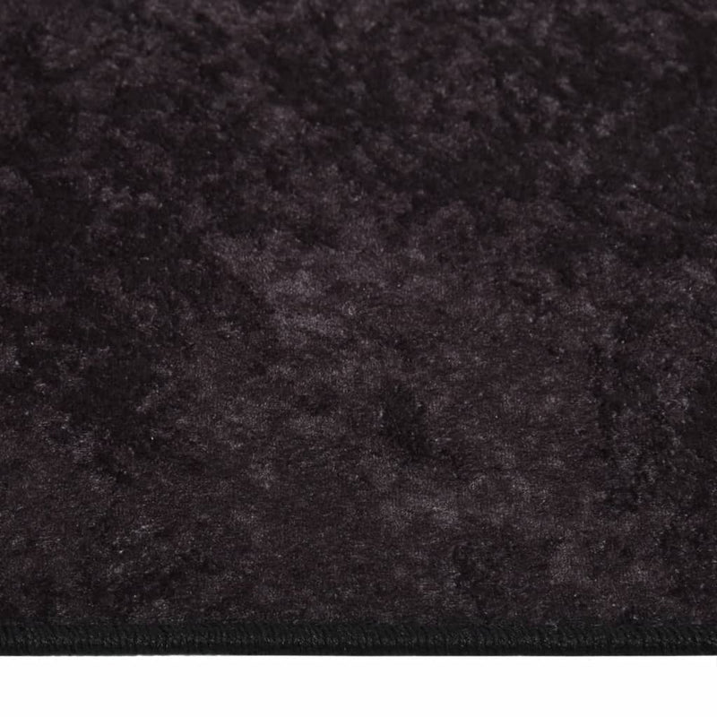 Covor lavabil, antracit, 400x300 cm