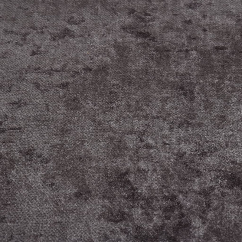 Covor lavabil, gri, Ø 200 cm
