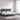 Cadru pat cu tăblie 200x200 cm, gri, lemn masiv