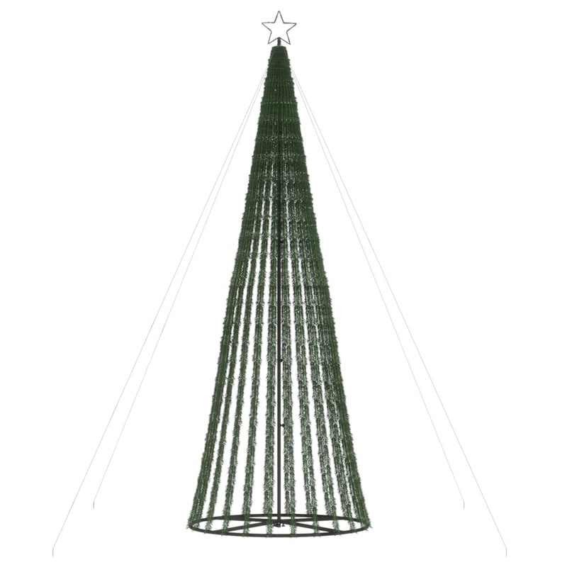 Pom de Crăciun LED 688 LED-uri Alb Cald 300 cm