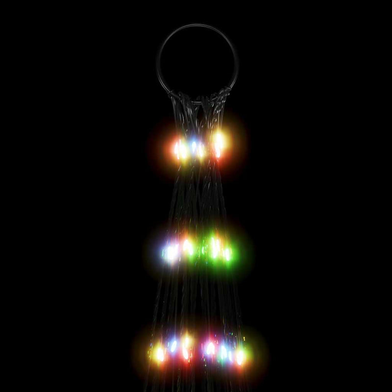 Pom de Crăciun LED 3000 LED-uri colorate 800 cm