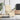 Scaun rabatabil cu suport pentru picioare crem material textil