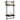 Rafturi perete cu 2 niveluri/bare 2 buc stejar maro 30x25x65 cm