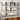 Set rafturi perete cu bare, 6 buc. stejar sonoma lemn prelucrat