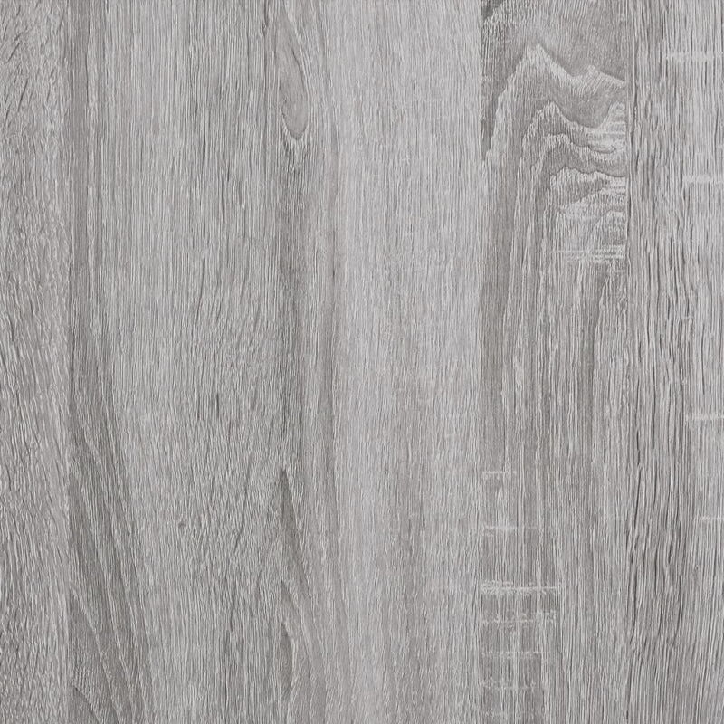 Rafturi de perete, 2 buc., gri sonoma, 60x25x25,5 cm, lemn