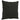 Canapea cu 2 locuri cu pernuțe, negru, 120 cm, textil