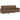 Set de canapele cu perne, 4 piese, maro, textil