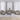 Set de canapele cu perne, 4 piese, gri taupe, textil