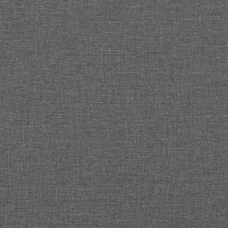 Set de canapele cu perne, 2 piese, gri închis, textil
