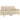 Set de canapele cu perne, 3 piese, crem, textil