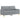 Set de canapele cu perne, 2 piese, gri deschis, material textil