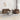 Set de canapele cu perne, 2 piese, maro, textil