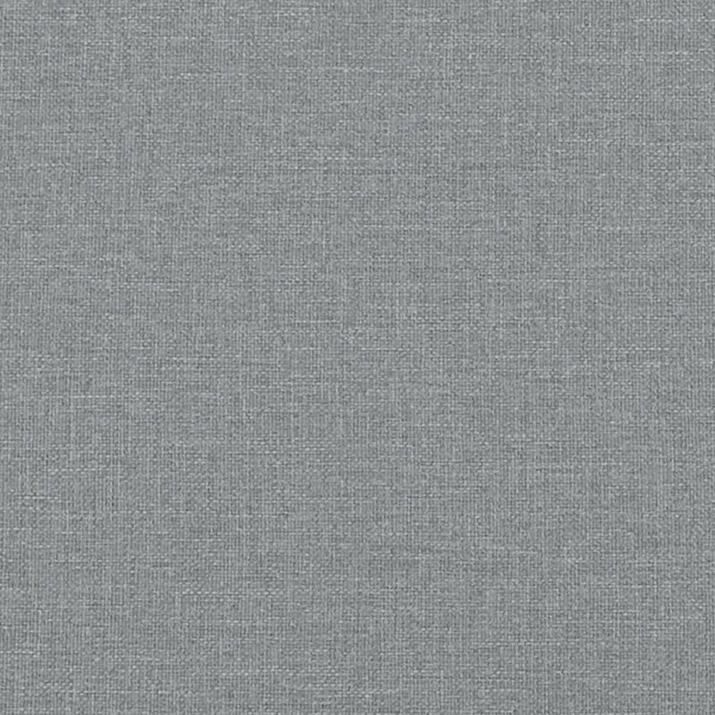 Set de canapele cu perne, 2 piese, gri deschis, textil