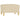 Set de canapele cu perne, 3 piese, crem, textil