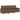 Set de canapele cu perne, 3 piese, maro, textil