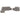Set de canapea cu perne, 3 piese, gri taupe, material textil