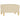 Set de canapele cu perne, 3 piese, crem, textil