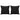 Set de canapele cu perne, 2 piese, negru, piele ecologică