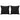 Set de canapele cu perne, 2 piese, negru, piele ecologică