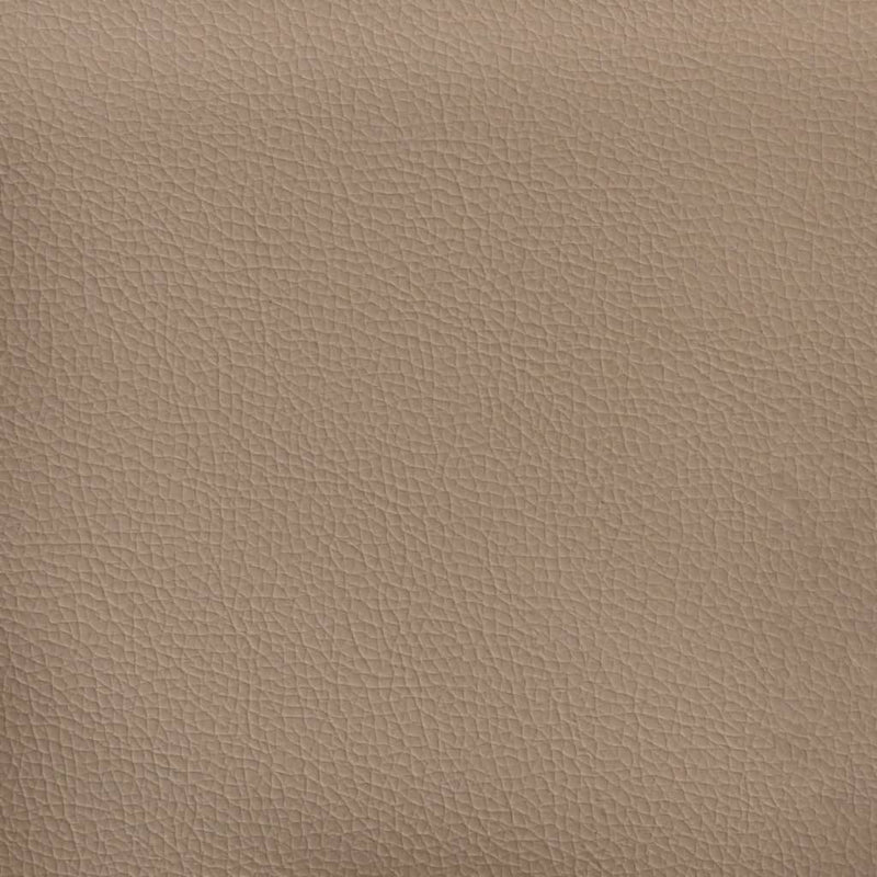 Set de canapele cu perne, 2 piese, cappuccino, piele ecologică