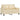 Set de canapele cu perne, 4 piese, crem, textil