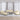 Set de canapele cu perne, 4 piese, crem, textil