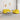 Set de canapele cu perne, 2 piese, galben deschis, textil