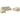 Set de canapele cu perne, 3 piese, crem, textil