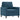 Set de canapele cu perne, 3 piese, albastru, catifea