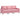 Set de canapele cu perne, 2 piese, roz, catifea