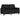 Set de canapele cu perne, 2 piese, negru, catifea