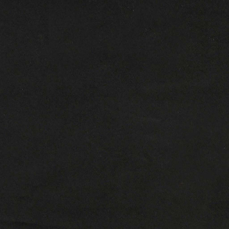 Set de canapele cu perne, 3 piese, negru, catifea