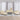 Set de canapele cu perne, 4 piese, crem, textil