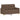 Set de canapele cu perne, 3 piese, maro, textil