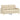 Set de canapele cu perne, 3 piese, crem, textil