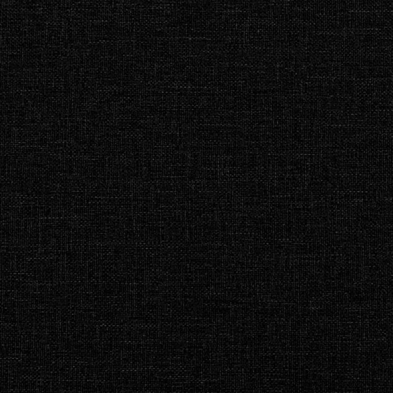 Set de canapele cu perne, 2 piese, negru, textil