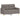 Set de canapea cu perne, 2 piese, gri taupe, material textil