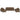 Set de canapele cu perne, 4 piese, maro, textil