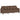 Set de canapele cu perne, 2 piese, maro, textil