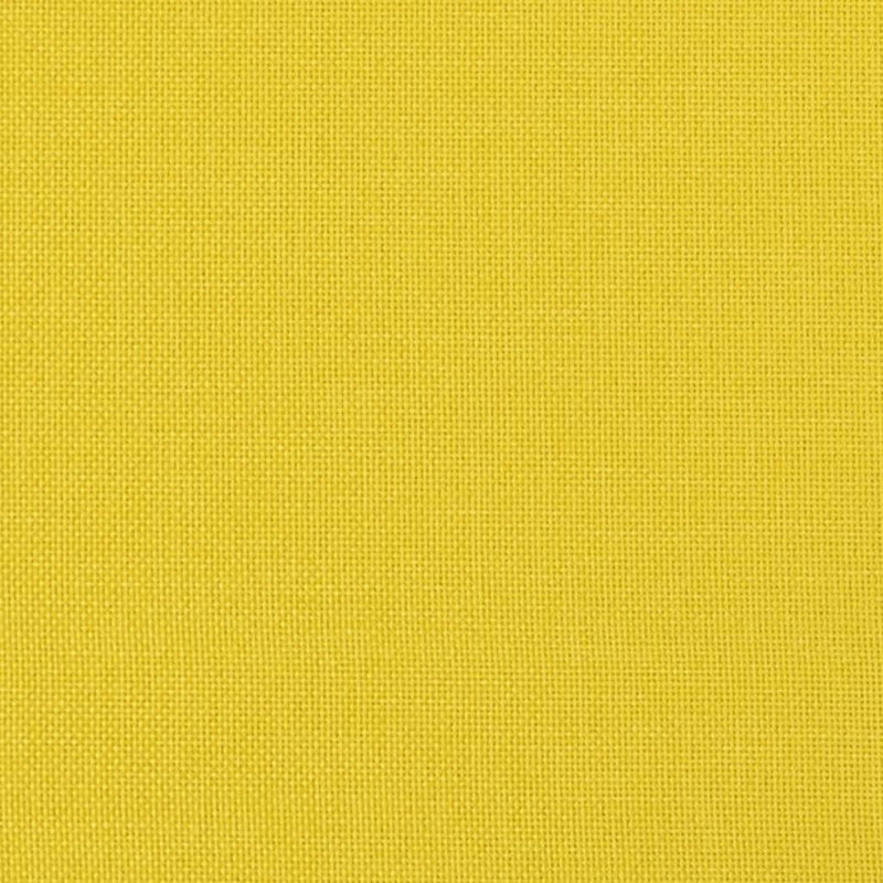 Set de canapele cu perne, 2 piese, galben deschis, textil