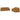 Set de canapele cu perne, 2 piese, maro, catifea