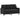 Set de canapele cu perne, 3 piese, negru, catifea